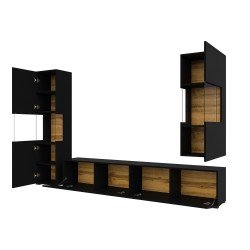 Стенка навесная AVA Black 10 Стенка навесная AVA Black 10