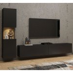 Стенка навесная AVA Black 09