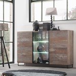 Комод PLANK с подсветкой