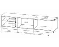 Модульная стенка ARCO WHITE II