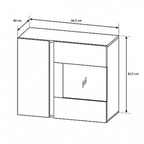 Модульная стенка ARCO WHITE II