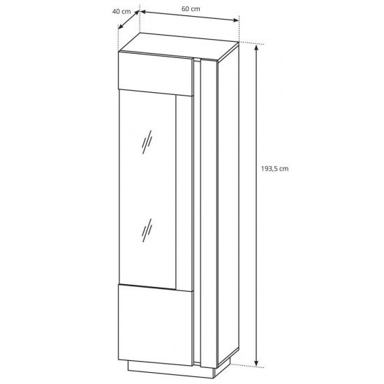 Модульная стенка ARCO WHITE II