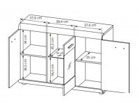 Комод LINK (E-120-3D)