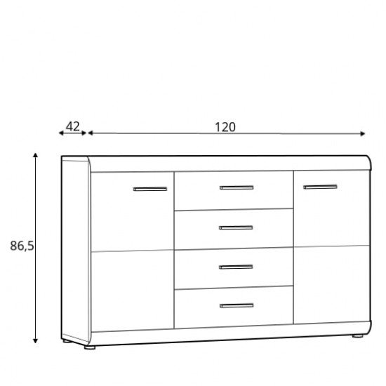 Комод LINK (L-120)