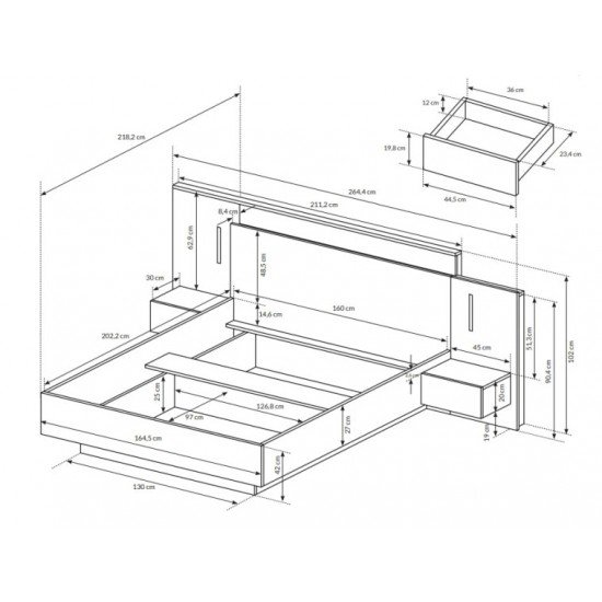 Спальня 3D WHITE