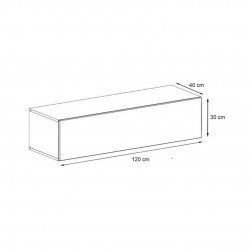 Тумба под телевизор SWITCH TV 2 - Black