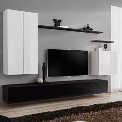 Стенка SWITCH II - White/Black Стенка SWITCH II - White/Black