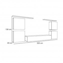 Стенка SWITCH IV - White/Wotan Стенка SWITCH IV - White/Wotan