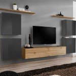 Стенка SWITCH IV - Graphite/Wotan