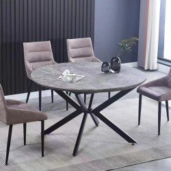 Круглый раздвижной стол модель DT-193-MDF Круглый раздвижной стол модель DT-193-MDF