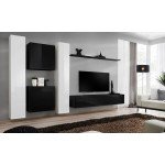 Стенка SWITCH VI - White/Black