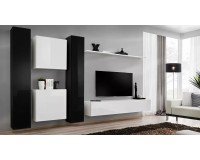 Стенка SWITCH VI - Black/White