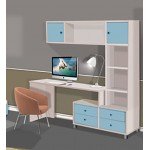 Письменный стол с стеллажами модель Koren