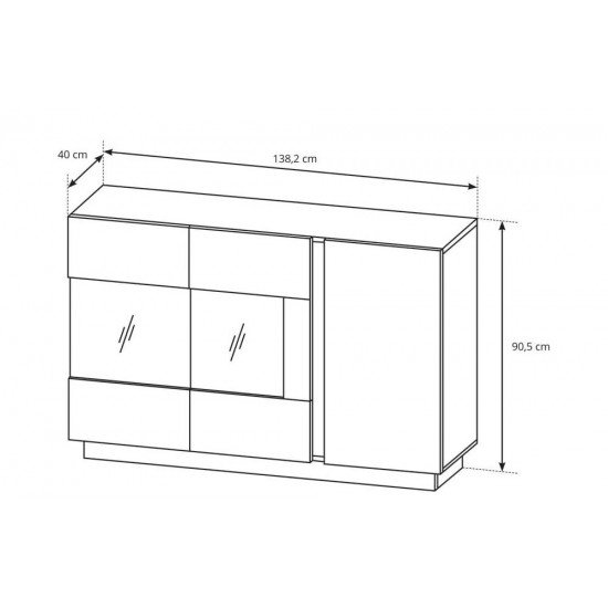 Комод ARCO (F138)