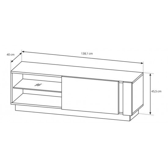 Модульная стенка ARCO WHITE