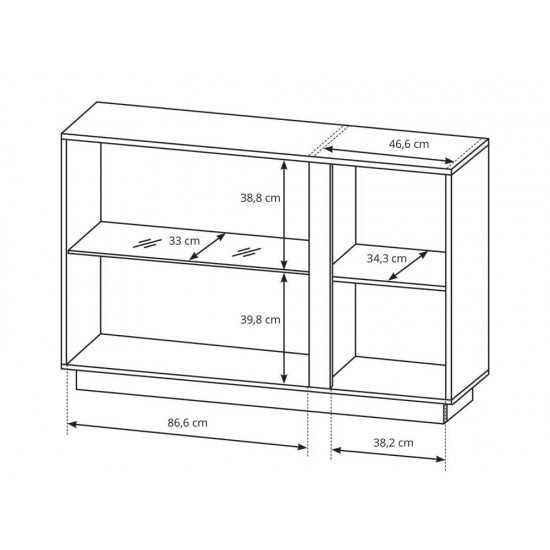 Комод ARCO WHITE (E138WW) Мебель, Модульная мебель, Комоды, ARCO WHITE, Коллекция ARCO