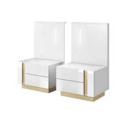 ARCO  WHITE прикроватные тумбочки ARCO  WHITE прикроватные тумбочки