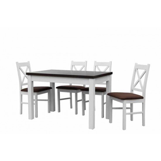 Обеденный стол MAX V белый