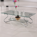 Стеклянный журнальный столик 183