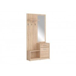 Прихожая с зеркалом и и ящиками Nepo